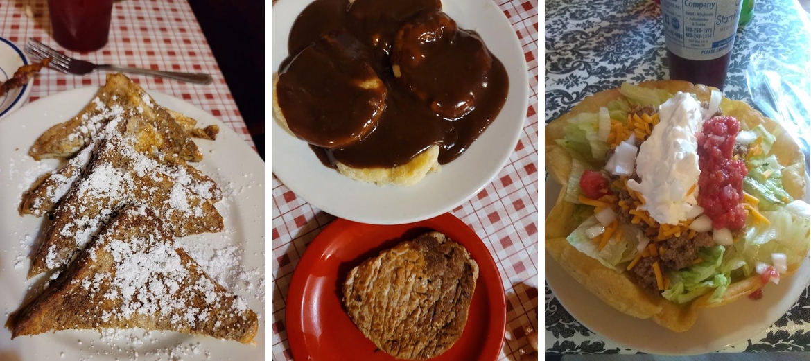 Tellico Junction Cafe Menu